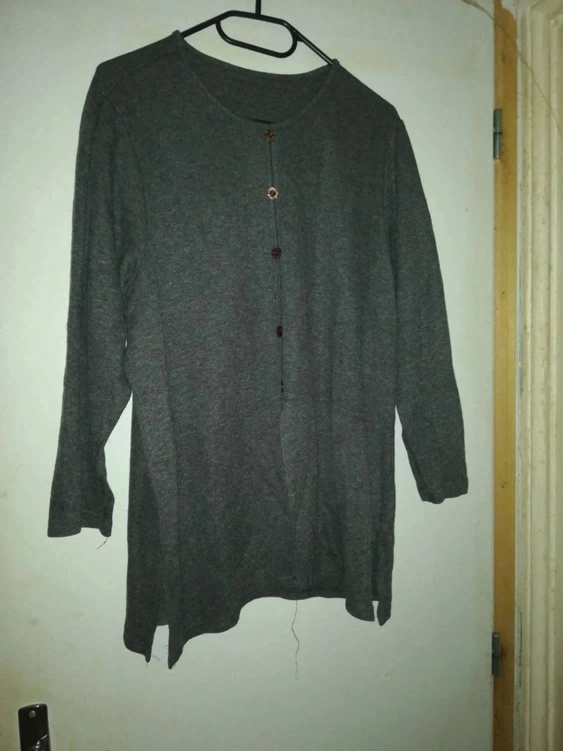 Cardigan Femme Gris XL Bon État Doux Chic